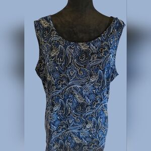 Coldwater Creek XL Glittery Tank